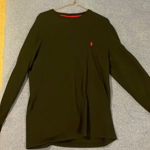 Polo long sleeve thermal